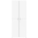 vidaXL Aktenschrank Weiß 60x32x153 cm Holzwerkstoff