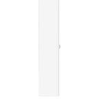 vidaXL Aktenschrank Weiß 60x32x153 cm Holzwerkstoff