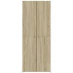 vidaXL Aktenschrank Sonoma-Eiche 60x32x153 cm Holzwerkstoff