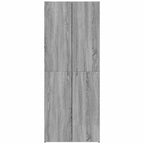 vidaXL Aktenschrank Grau Sonoma 60x32x153 cm Holzwerkstoff