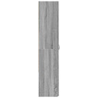 vidaXL Aktenschrank Grau Sonoma 60x32x153 cm Holzwerkstoff