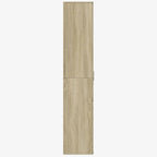 vidaXL Highboard Sonoma-Eiche 80x35x180 cm Holzwerkstoff