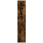 vidaXL Highboard Räuchereiche 80x35x180 cm Holzwerkstoff
