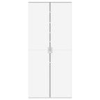 vidaXL Schuhschrank Weiß 80×39×178 cm Holzwerkstoff