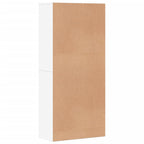 vidaXL Schuhschrank Weiß 80×39×178 cm Holzwerkstoff
