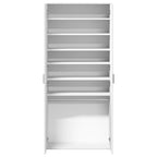 vidaXL Schuhschrank Weiß 80×39×178 cm Holzwerkstoff