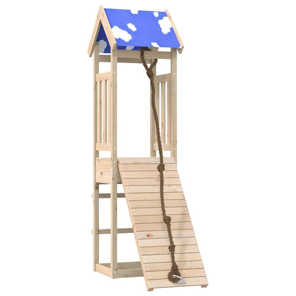 vidaXL Spielturm Massivholz Kiefer
