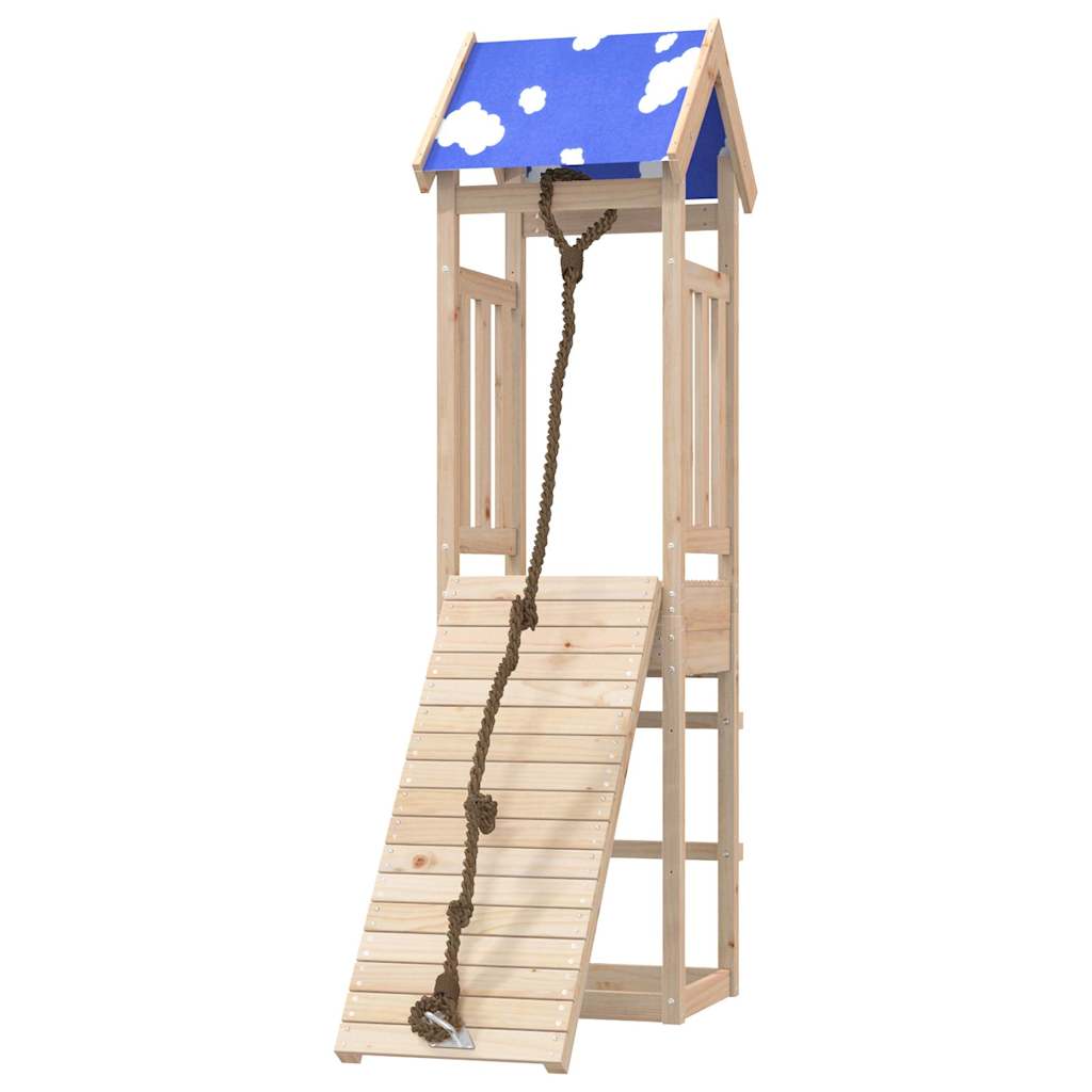 vidaXL Spielturm Massivholz Kiefer