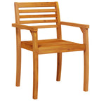 vidaXL Gartenstühle 4 Stk. 59x55x85 cm Massivholz Akazie