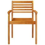 vidaXL Gartenstühle 4 Stk. 59x55x85 cm Massivholz Akazie