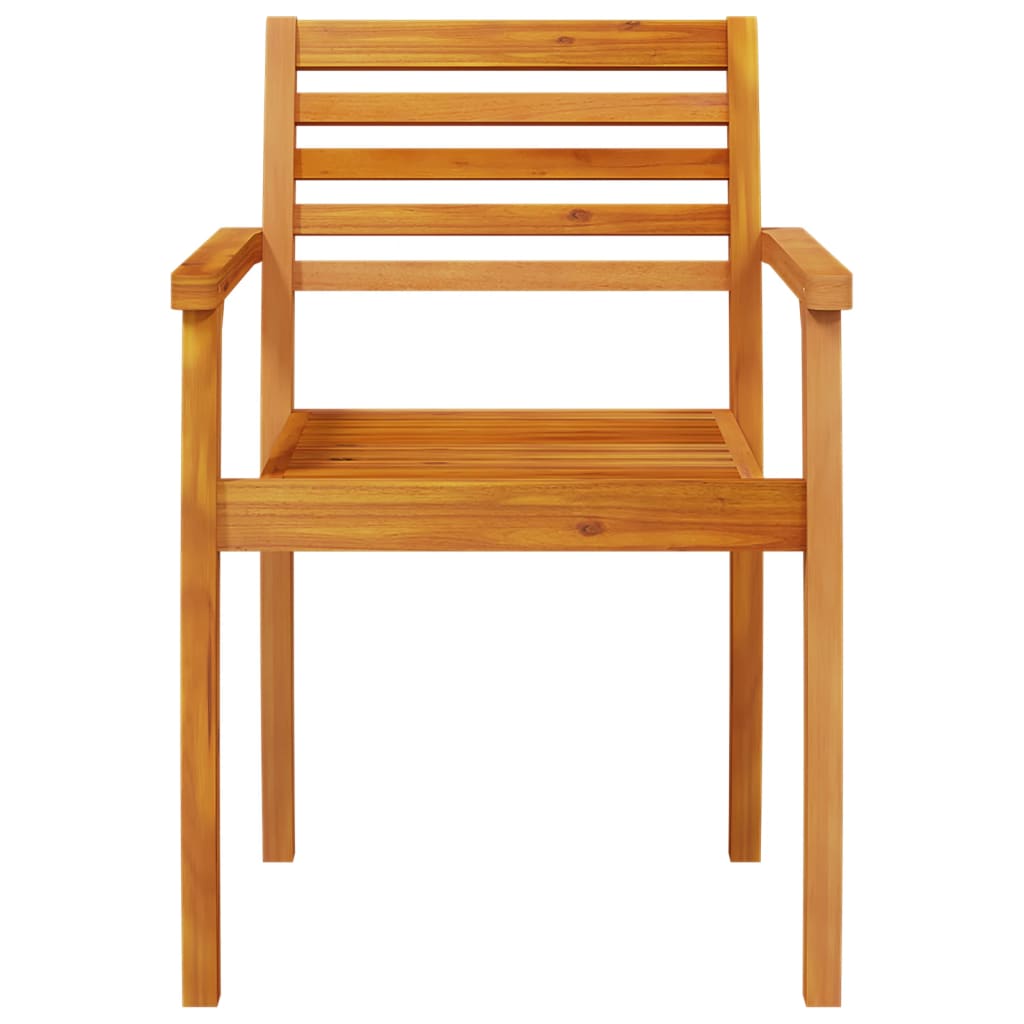 vidaXL Gartenstühle 8 Stk. 59x55x85 cm Massivholz Akazie