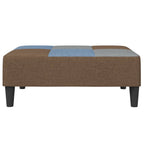vidaXL Fußhocker Patchwork 77x55x31 cm Stoff