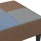 vidaXL Fußhocker Patchwork 77x55x31 cm Stoff