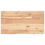 vidaXL Schweberegal 40x20x2 cm Massivholz Akazie Unbehandelt