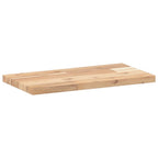vidaXL Schweberegale 4 Stk. 60x20x2 cm Massivholz Akazie Unbehandelt