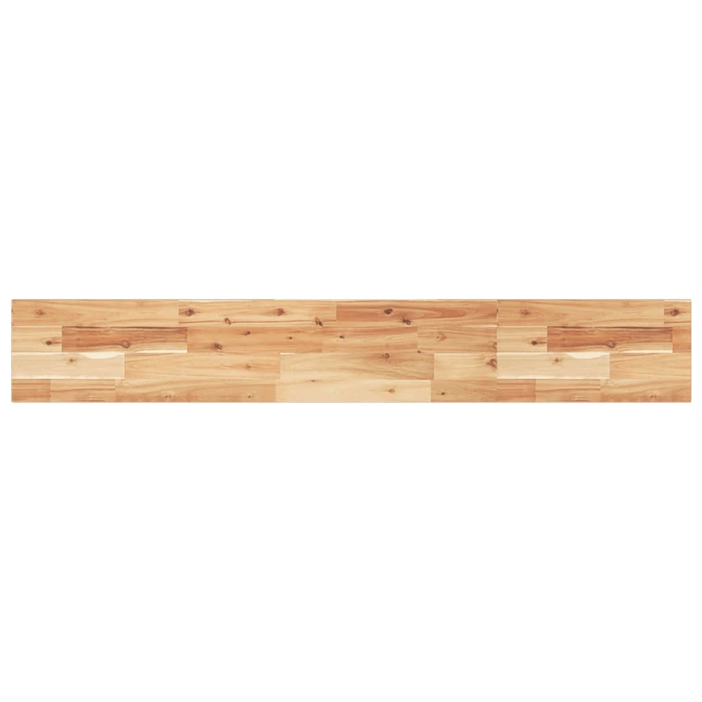 vidaXL Schweberegal 120x20x2 cm Massivholz Akazie Ölbehandelt