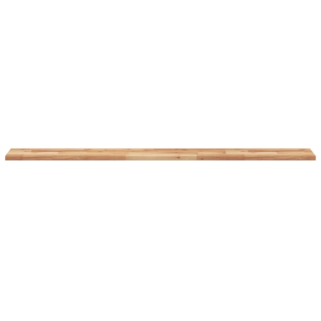 vidaXL Schweberegale 2 Stk. 120x20x2 cm Massivholz Akazie Ölbehandelt