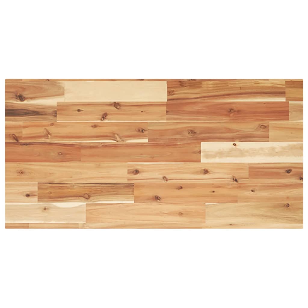 vidaXL Schweberegal 80x40x2 cm Ölbeschichtung Massivholz Akazie