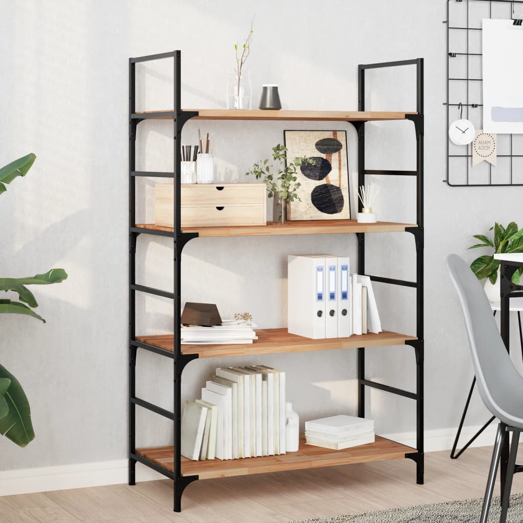 vidaXL Schweberegal 80x40x2 cm Ölbeschichtung Massivholz Akazie