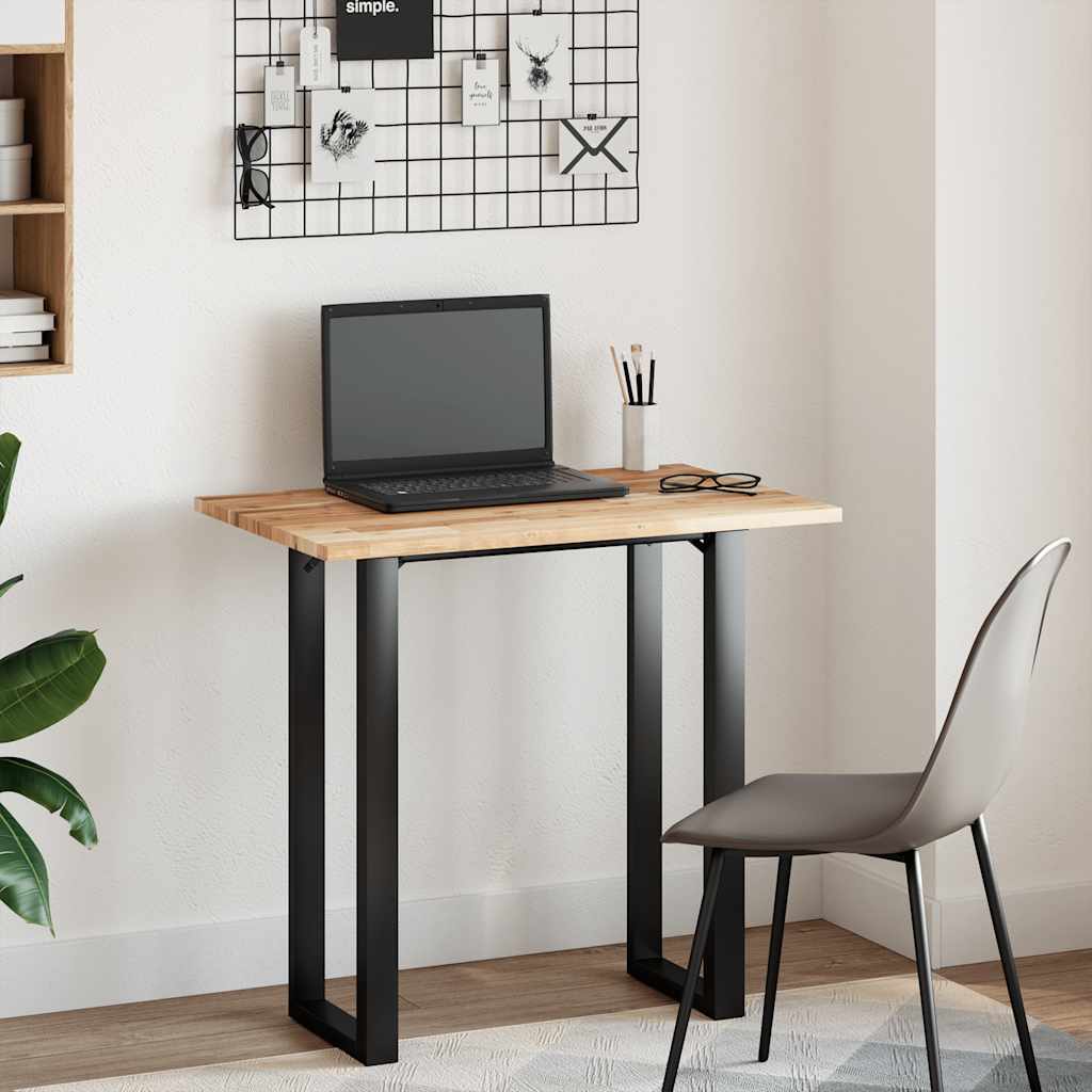 vidaXL Schreibtischplatte Unbehandelt 60x50x2 cm Massivholz Akazie