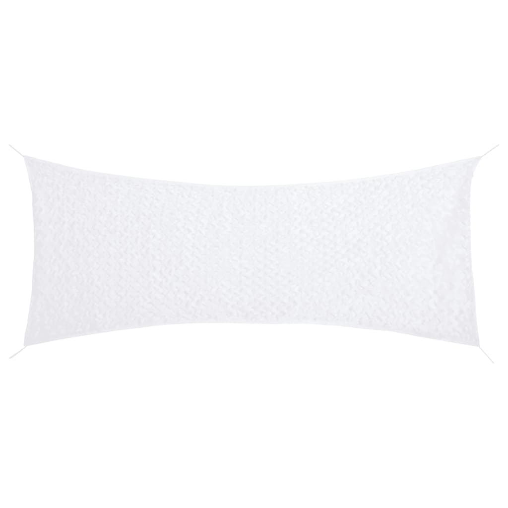 vidaXL Tarnnetz mit Aufbewahrungstasche 312x140 cm Weiß