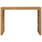 vidaXL Konsolentisch 110x35x75 cm Massivholz Teak