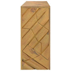 vidaXL Konsolentisch 110x35x75 cm Massivholz Teak