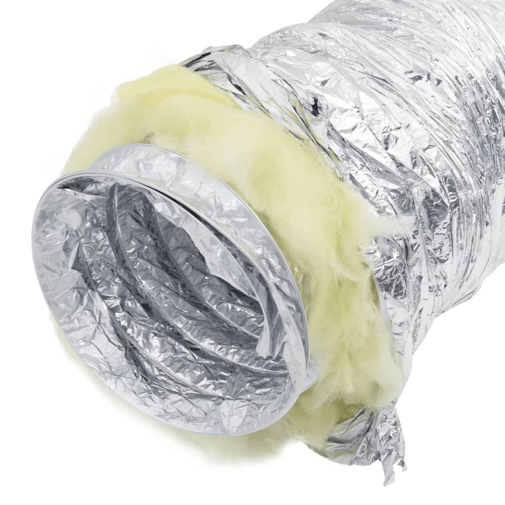 vidaXL Lüftungsschlauch Thermisch Isoliert Aluminium 6 m Ø12,5 cm
