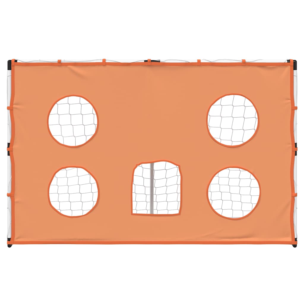 vidaXL Fußballtor für Kinder mit Zielmatte und Ball 182x62x118 cm