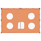 vidaXL Fußballtor für Kinder mit Zielmatte und Ball 182x62x118 cm