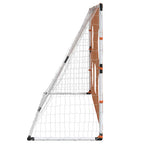 vidaXL Fußballtor für Kinder mit Zielmatte und Ball 182x62x118 cm