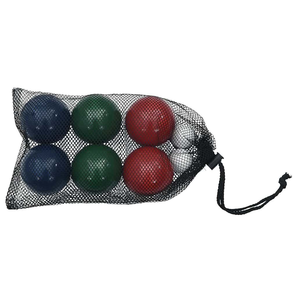 vidaXL 8-tlg. Boccia-Spielset mit Tragetasche Massivholz Kiefer