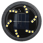 vidaXL Solar-Bodenleuchten mit Erdspieß 4 Stk. Warmweiß