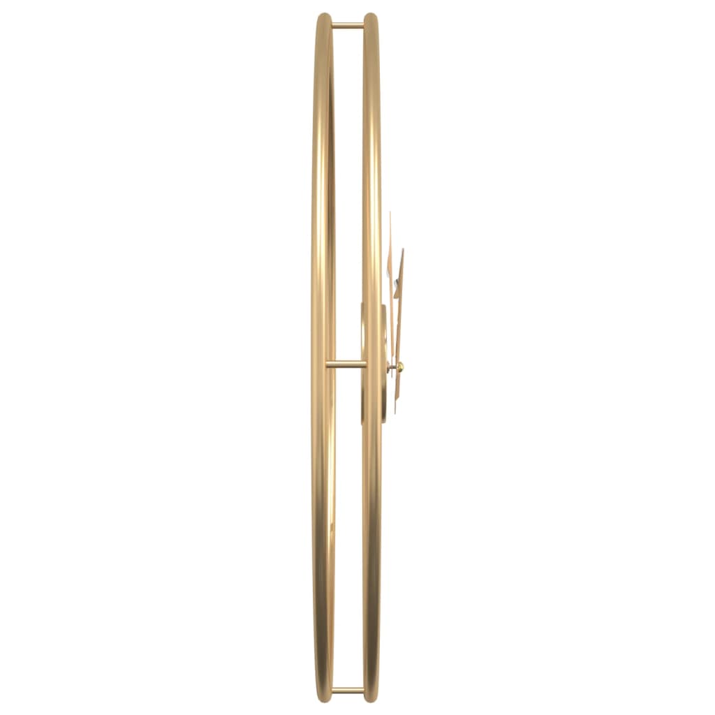 vidaXL Wanduhr Golden Ø50 cm Eisen