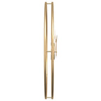vidaXL Wanduhr Golden Ø50 cm Eisen