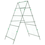 vidaXL Pflanzennetz A-Rahmen 99x90x175,5 cm Stahl