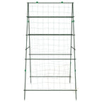 vidaXL Pflanzennetz A-Rahmen 99x90x175,5 cm Stahl