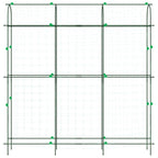 vidaXL Pflanzennetz U-Rahmen 181x31x182,5 cm Stahl