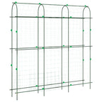 vidaXL Pflanzennetz U-Rahmen 181x31x182,5 cm Stahl