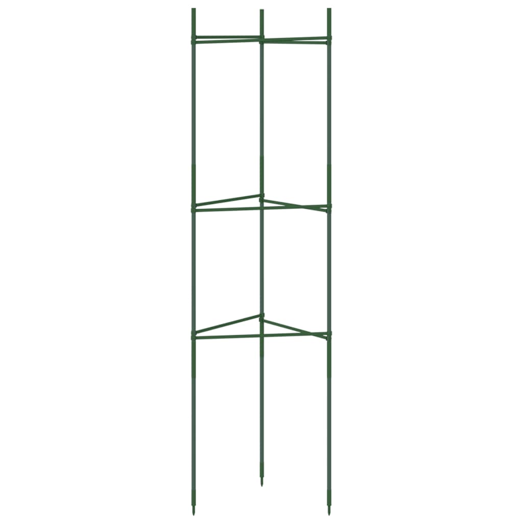 vidaXL Tomatenkäfig 2 Stk. 116 cm Stahl und PP