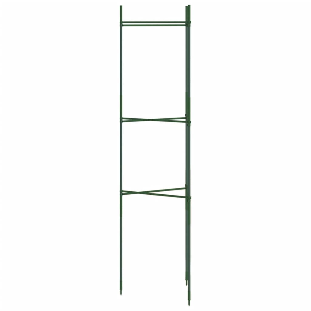 vidaXL Tomatenkäfig 2 Stk. 116 cm Stahl und PP