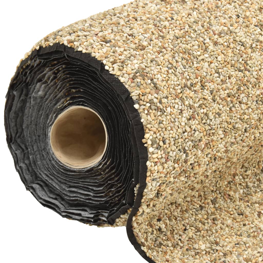 vidaXL Steinfolie Natur-Sand 100x40 cm
