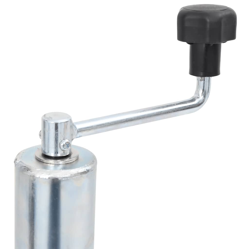 vidaXL Stützrad für Anhänger mit Klemme 60 mm Verzinkter Stahl