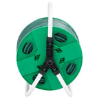 vidaXL Schlauchtrommel Freistehend Grün mit 20 m Schlauch PVC