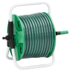 vidaXL Schlauchtrommel Freistehend mit Schlauchanschluss-Set 0,5" 20 m