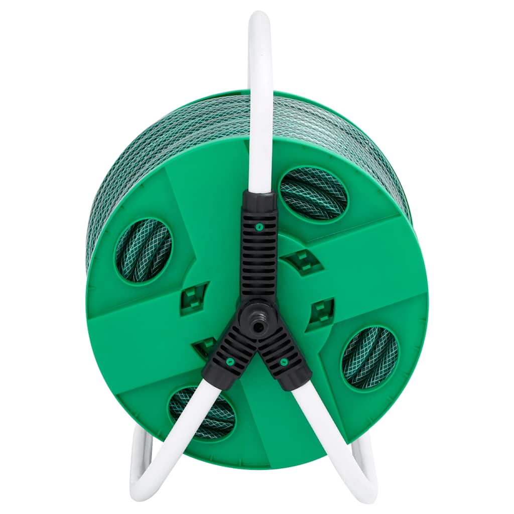 vidaXL Schlauchtrommel Freistehend mit Schlauchanschluss-Set 0,5" 20 m
