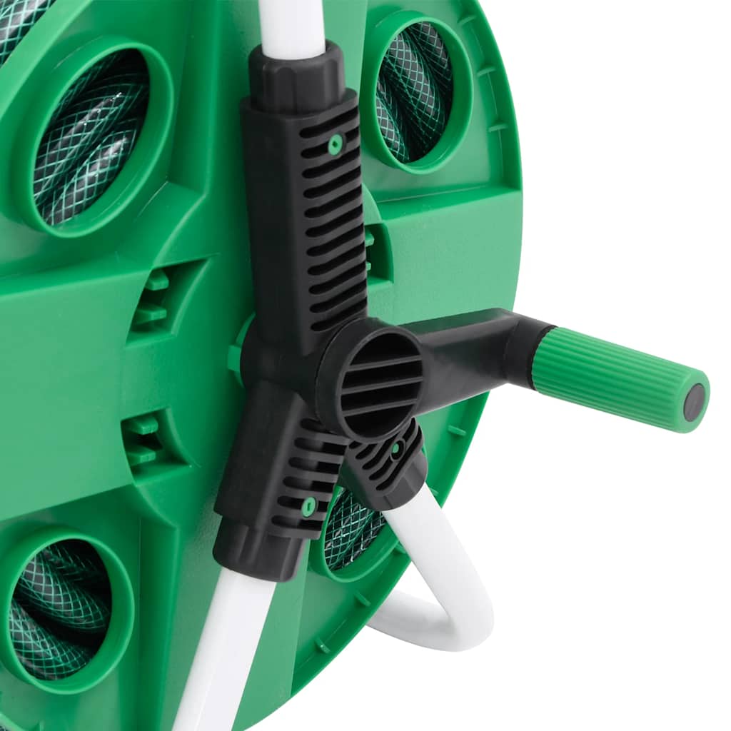vidaXL Schlauchtrommel Freistehend mit Schlauchanschluss-Set 0,75" 20m