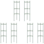 vidaXL Tomatenkäfige 6 Stk. 116 cm Stahl und PP