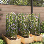 vidaXL Tomatenkäfige 6 Stk. 116 cm Stahl und PP