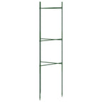 vidaXL Tomatenkäfige 8 Stk. 116 cm Stahl und PP